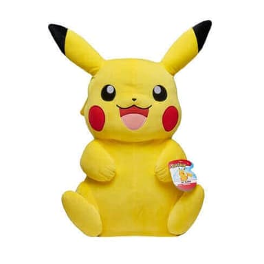 A picture of a pikachu plushie.