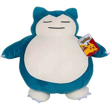 A picture of a Snorlax plushie.